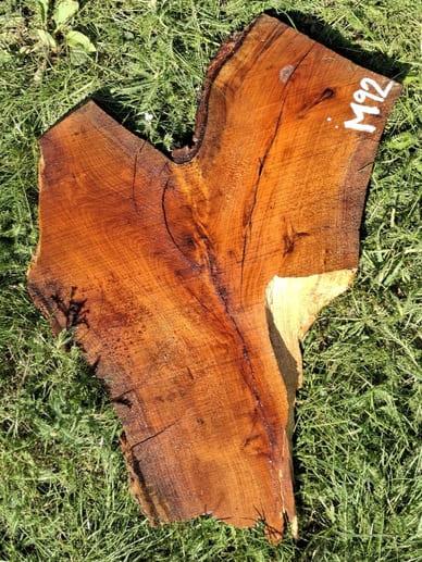 M092 Meruňkové dřevo 43x40x5 cm