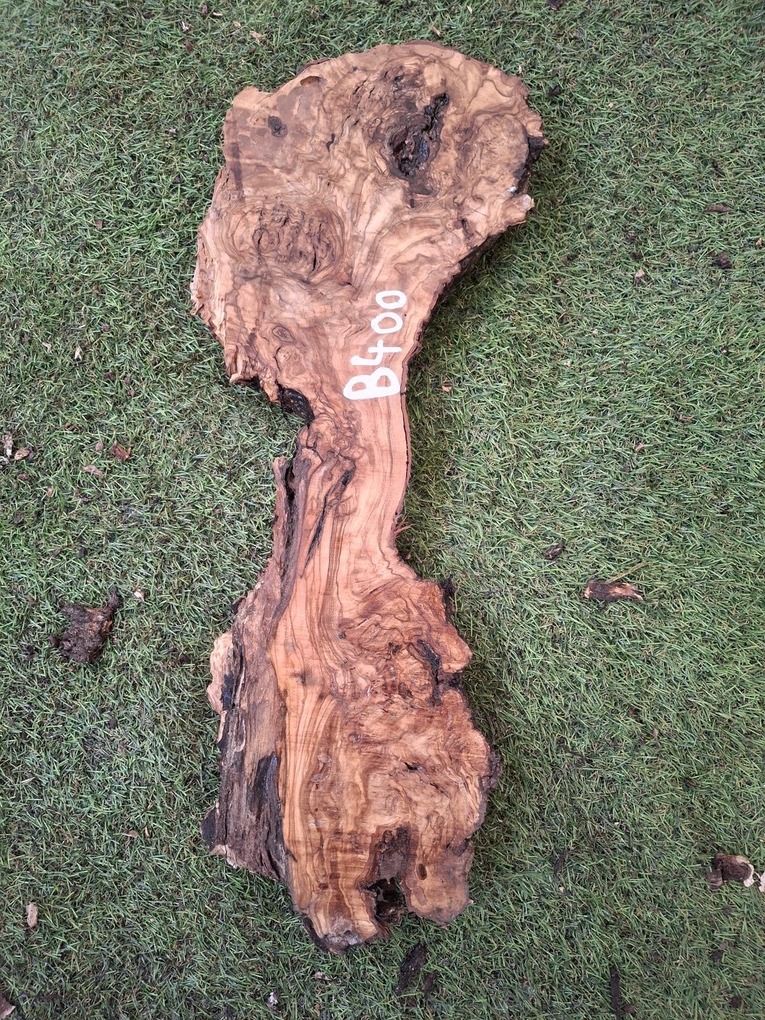 B400 Olivové dřevo 53x12x5 cm