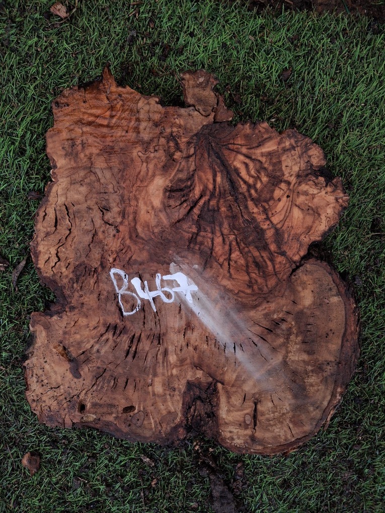 B467 Olivová deska 24x21x4,5 cm