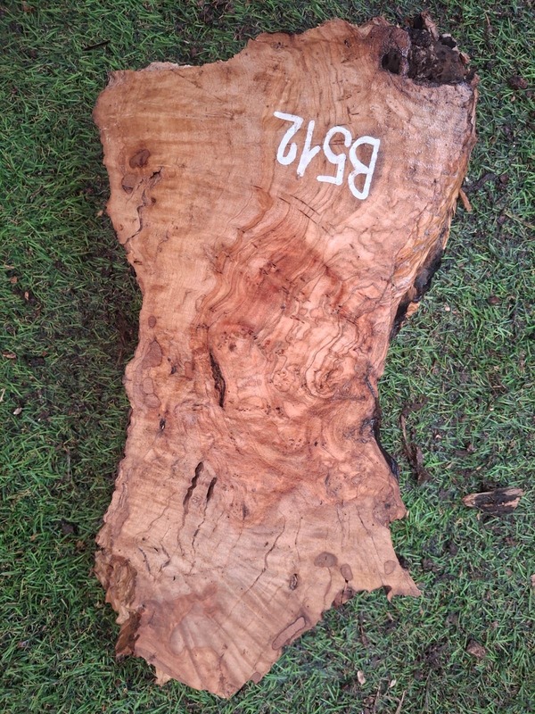 B512 Olivové dřevo 35x12x4,5 cm