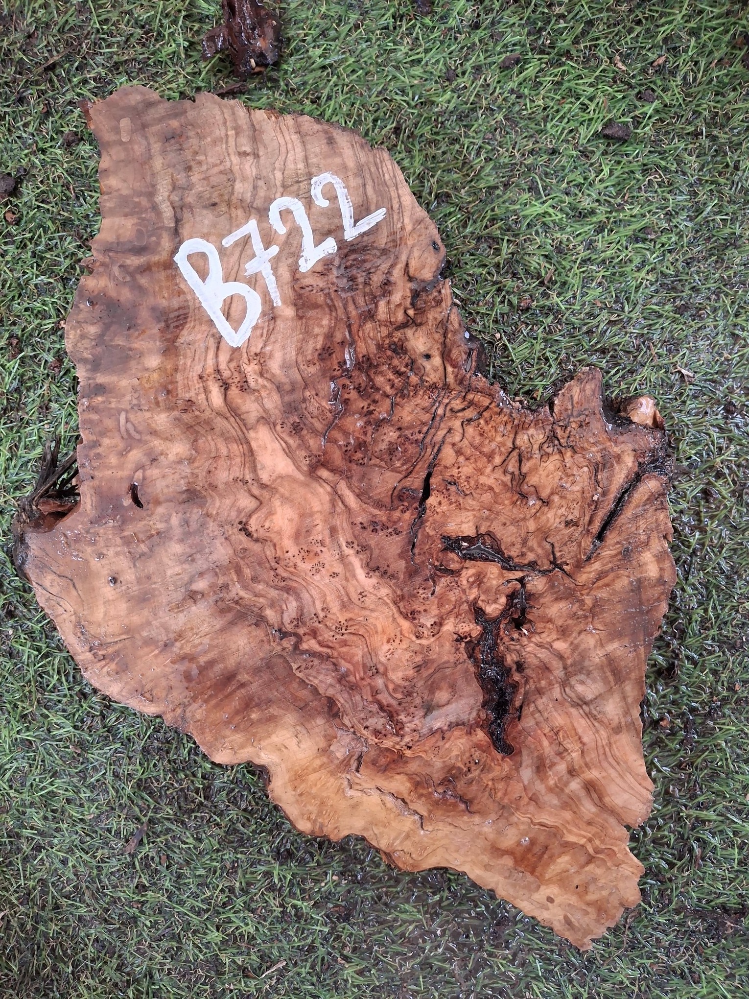 B722 Olivové dřevo 35x16x4,5 cm