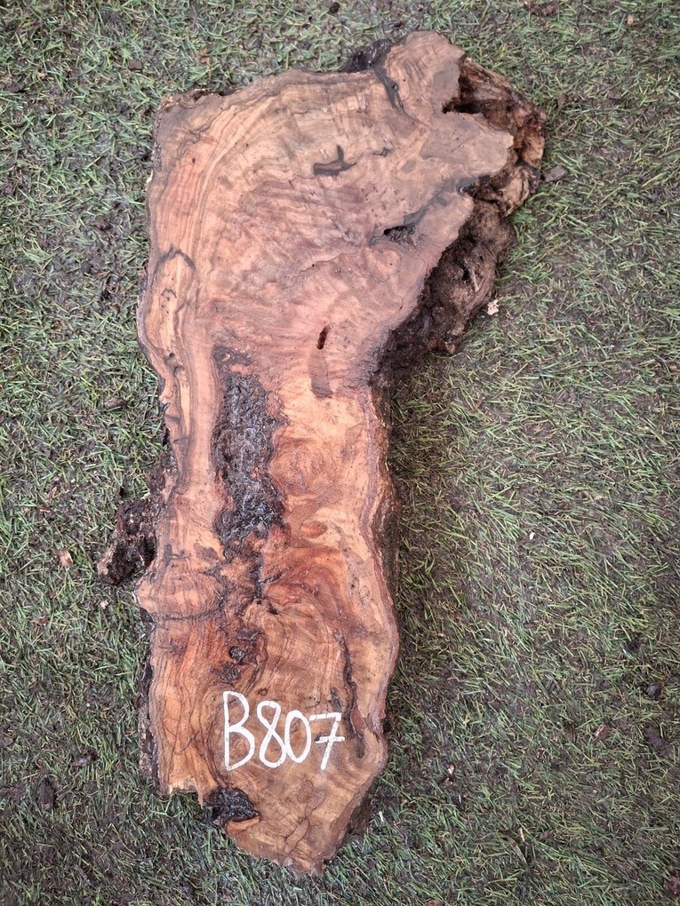 B807 Olivová deska 35x12x5 cm