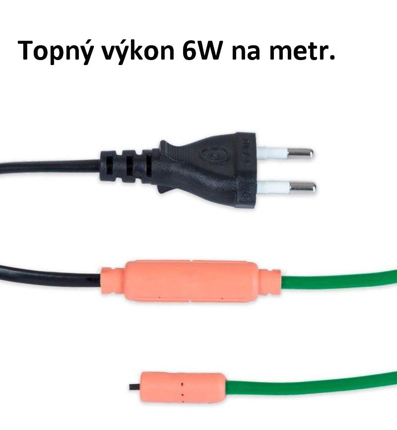 Topný kabel s termostatem 20m