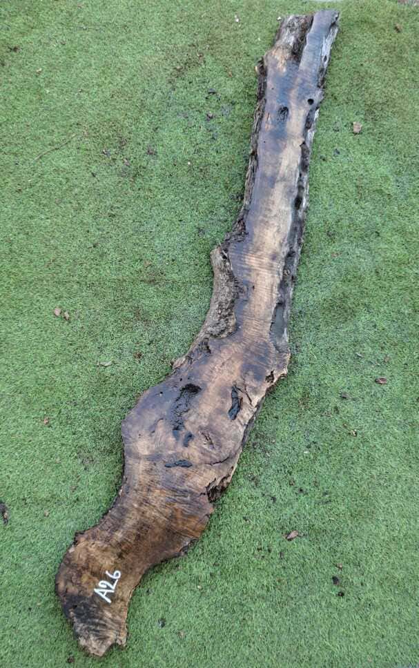 A026 Olivová deska 182x20x6 cm