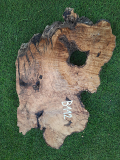 B122 Olivová deska 80x27x4,5 cm