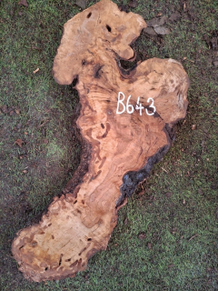B643 Olivová deska 47x13x4,5 cm