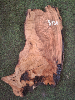 B730 Olivová deska 43x19x4,5 cm